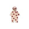 Teddy onesie -  Jody teddie onesie ladybug sand